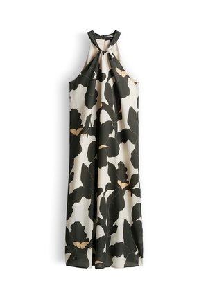 someday., RELAXED FLORAL FLOW - Jurk - midnight olive