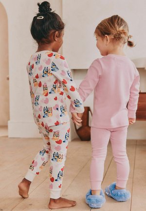Next, REGULAR FIT - LONG SLEEVED SNUGGLE 2 PACK SET - Nachtwäsche Set - pink