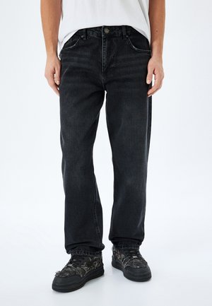 Koton VINTAGE - Straight leg -farkut - black