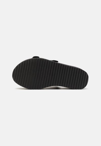 MOSCHINO WEDGE - Sandaler - nero