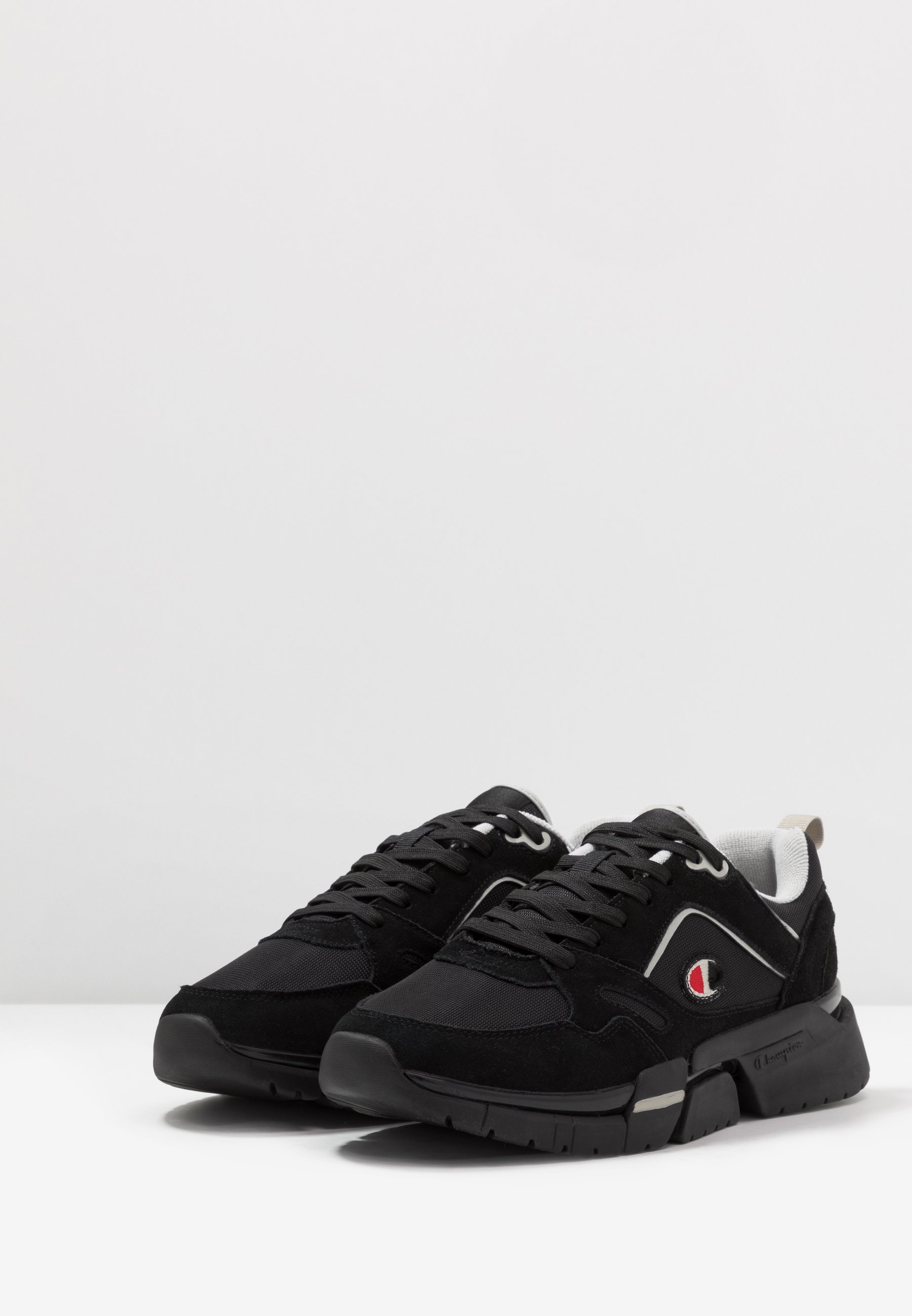Champion LOW CUT SHOE LANDER Joggesko blackgrey Champion LOW CUT SHOE LANDER Joggesko ecu Zalando.no