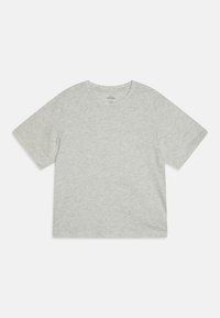 Name it NKMVOBBO LOOSE 3 PACK - Osnovna majica kratkih rukava - black/bright white/light grey melange
