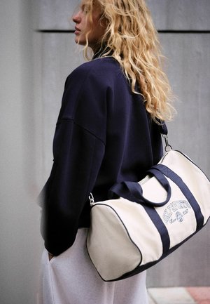 Self., LARGE GYM DUFFLE BAG - Holdall - ecru