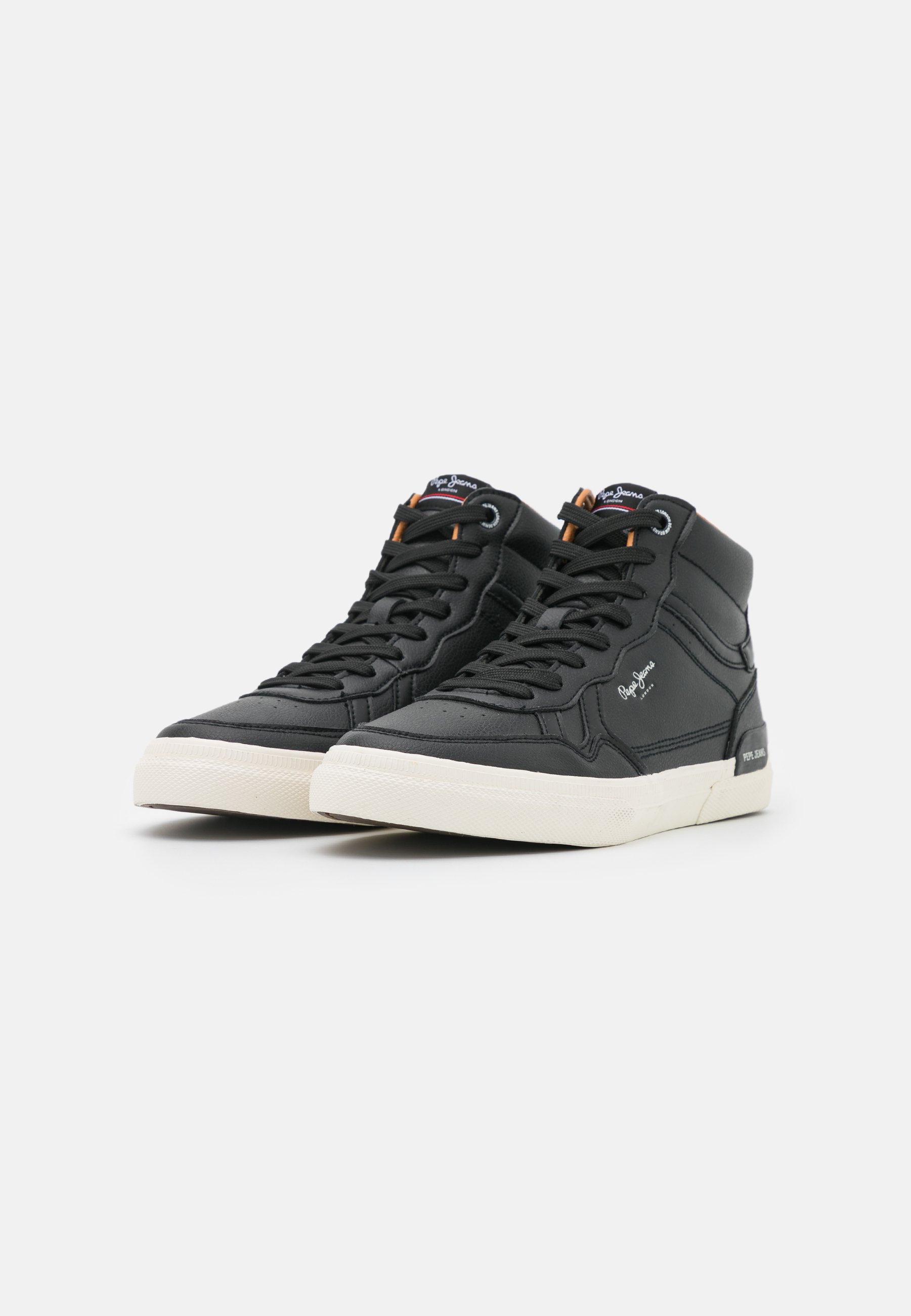 Pepe Jeans KENTON BRITT - Sneakers alte - black/nero - Zalando.it