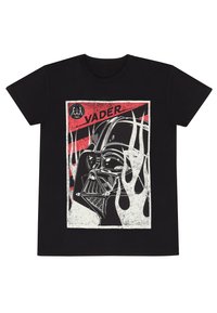 Henry Tiger STAR WARS VADER FRAME - Camiseta estampada - black