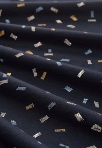 TOM TAILOR T-shirt imprimé - navy multicolor minimal