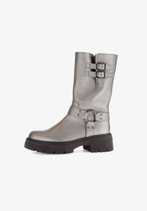 Gabor, Cowboy-/Bikerstiefelette - silber