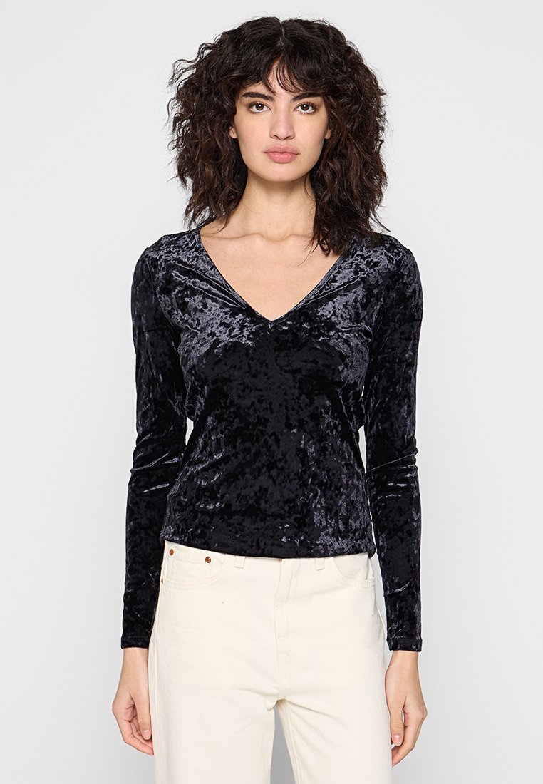 Mango Longsleeve donkerblauw Mango Longsleeve donkerblauw