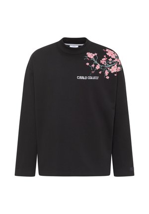 Carlo Colucci CREWNECK UNISEX - Sweatshirt - black