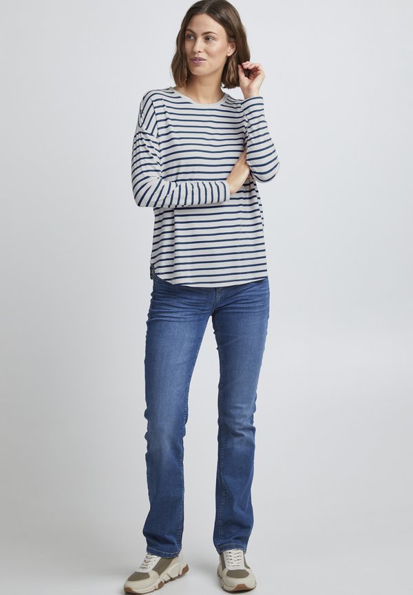 FREMFLORAL - Long sleeved top - set sail mix2