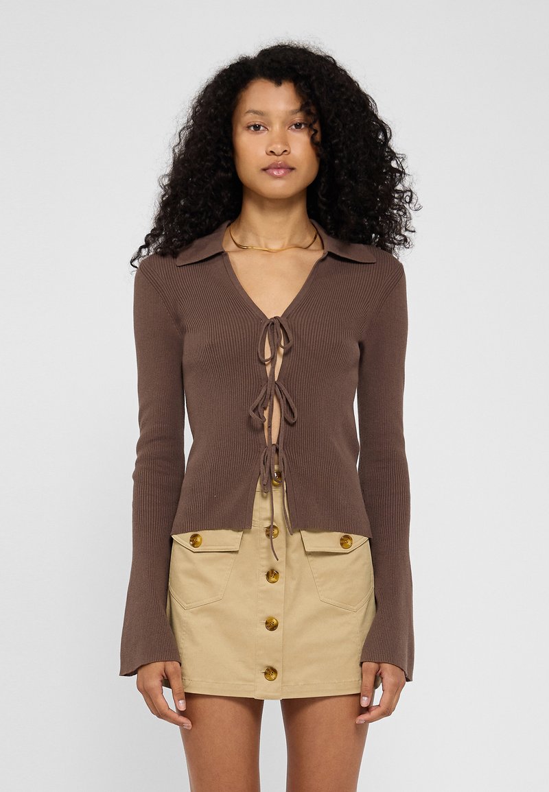 DESIGNERS REMIX TALIANA TIE - Kofta - espresso