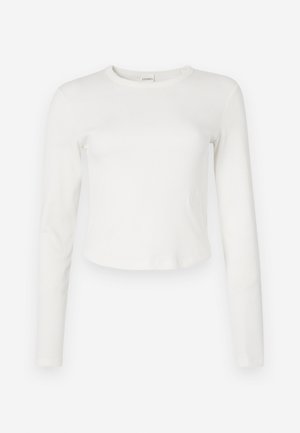 CLOSED CREWNECK LONGSLEEVE - Langærmet T-shirt - ivory