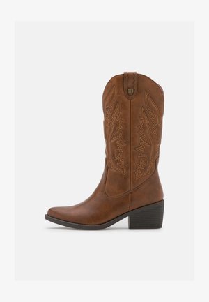 TANUBIS - Cowboy- / Bikerboots - brown