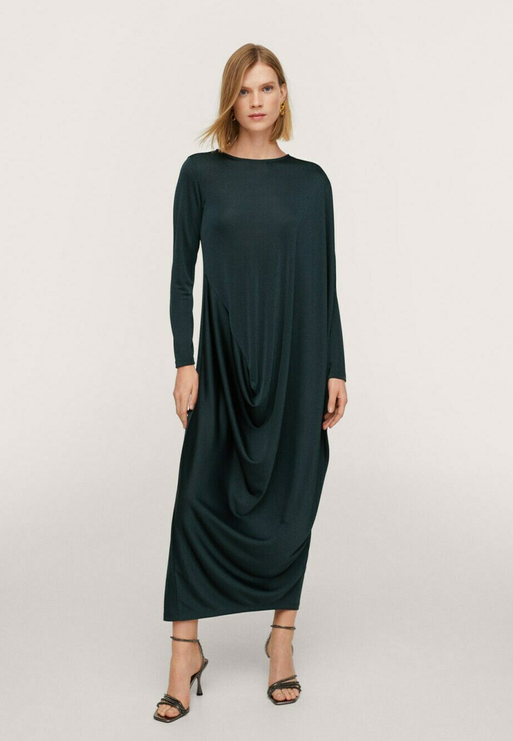 Mango Maxi dress - dark green - Zalando.de