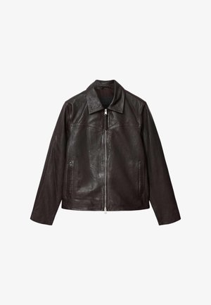 AllSaints, TUNE - Giacca di pelle - trail brown