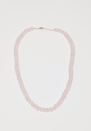 CRYSTAL NECKLACE - Kaulakoru - pink