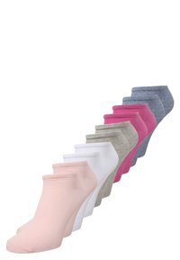 10 PACK SNEAKER - Chaussettes - super pink
