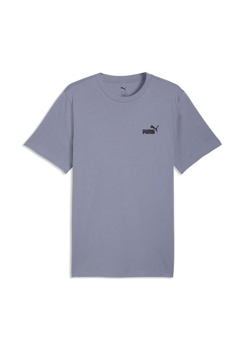 PUMA LOGO TEE - Basic T-shirt - gray sky — photo 4