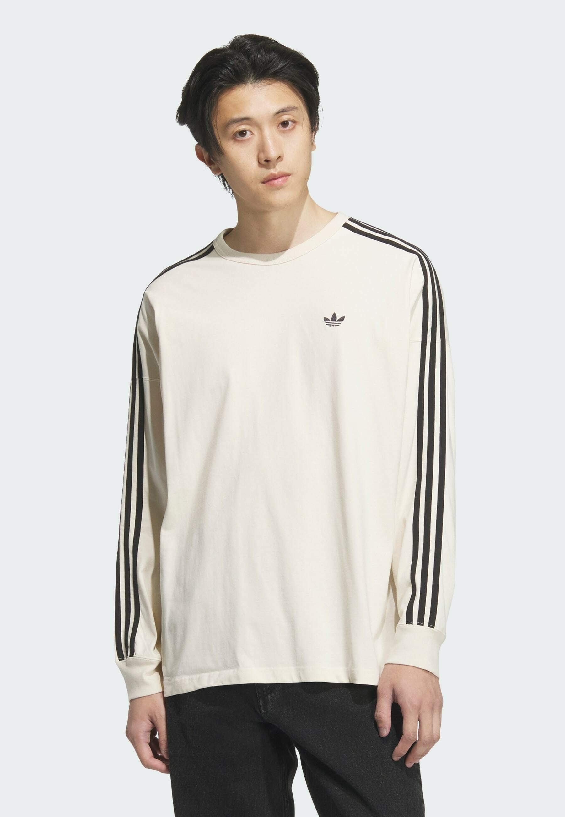 adidas Originals Long sleeved top - white - Zalando.co.uk