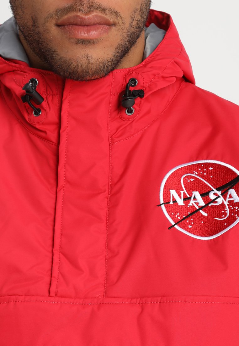 NASA ANORAKFUNKTION Vindjakke speed red NASA ANORAKFUNKTION Vindjakke speed red