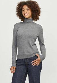 JJXX JXADA COMFY ROLL NECK - Maglione - medium grey melange