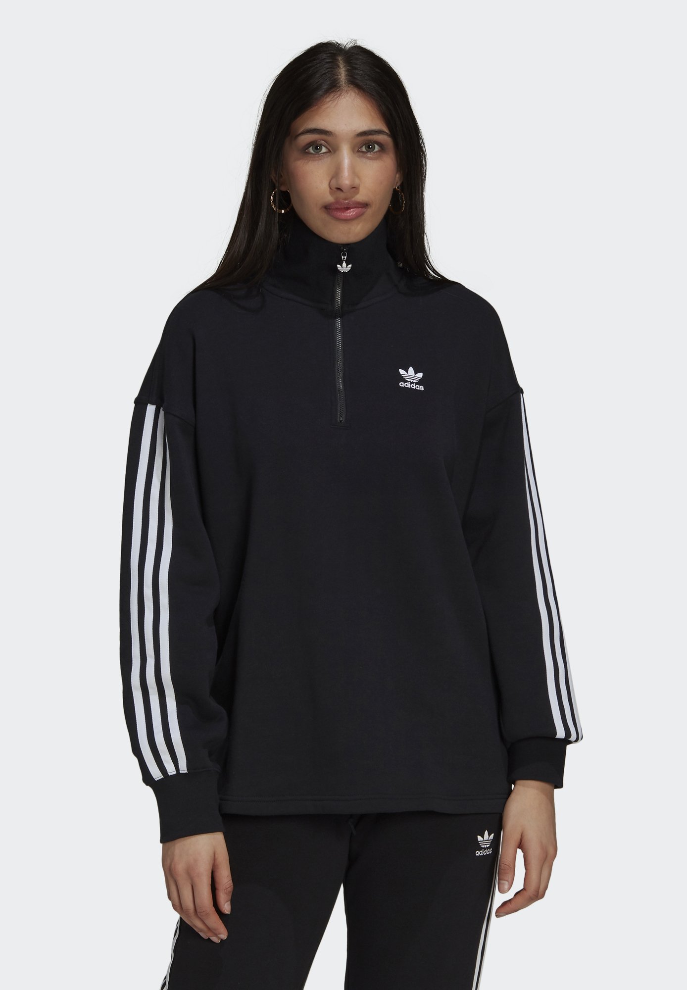 adidas Originals ADICOLOR RELAXED Sudadera - black/negro -