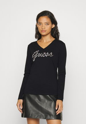 LS VN BONITA TEE - Topper langermet - jet black
