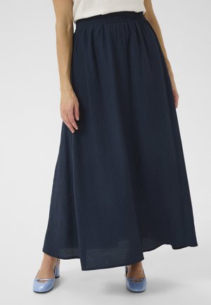 Maxi skirt - navy blazer