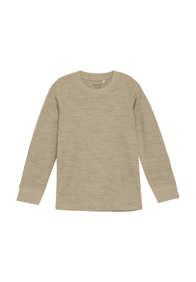 CeLaVi LONG SLEEVES - Blus - savannah tan