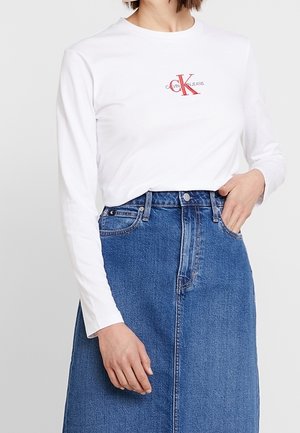 Langarmshirt - white