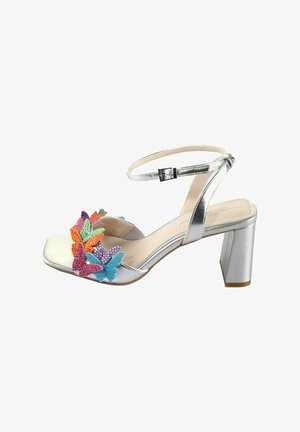 APRIL GLAM - Sandals - silver multi