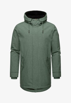 Ragwear Wintermantel - mottled green