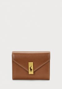 POLO ID LEATHER FOLD OVER CARD CASE - Lommebok - cuoio