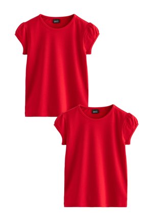 2ER PACK - Navadna majica - red