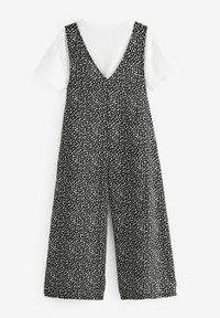 Next SET  - REGULAR FIT - Kezeslábas - black white spot
