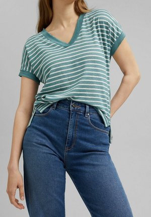 T-shirts print - turquoise