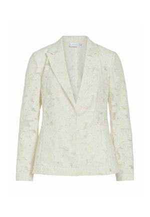 VILA, BLAZER VIANVO SINGLE-BREASTED - Blazer - snow white