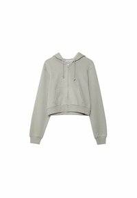 Stradivarius Sweater met rits - light green