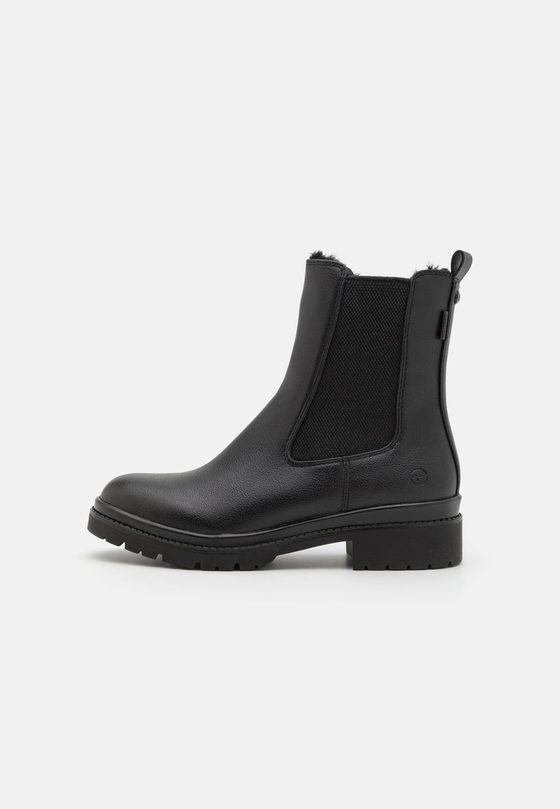 Tamaris Bottines à plateau - black