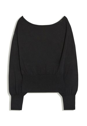 Bershka, ASYMMETRIC JUMPER - Pullover - black