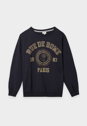ONLY Carmakoma, CARWESLEY L/S O-NECK SWEAT JRS - Sweatshirt - night sky