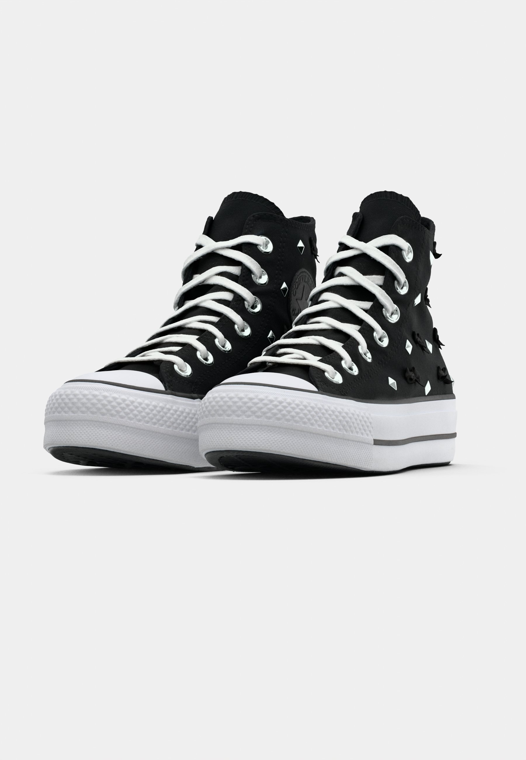 Converse CHUCK TAYLOR ALL STAR LIFT - Sneakers high - black/silver