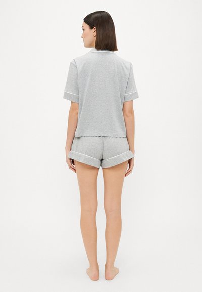 Polo Ralph Lauren SHORT SLEEVE PJ - Conjunto de pijama - heather grey