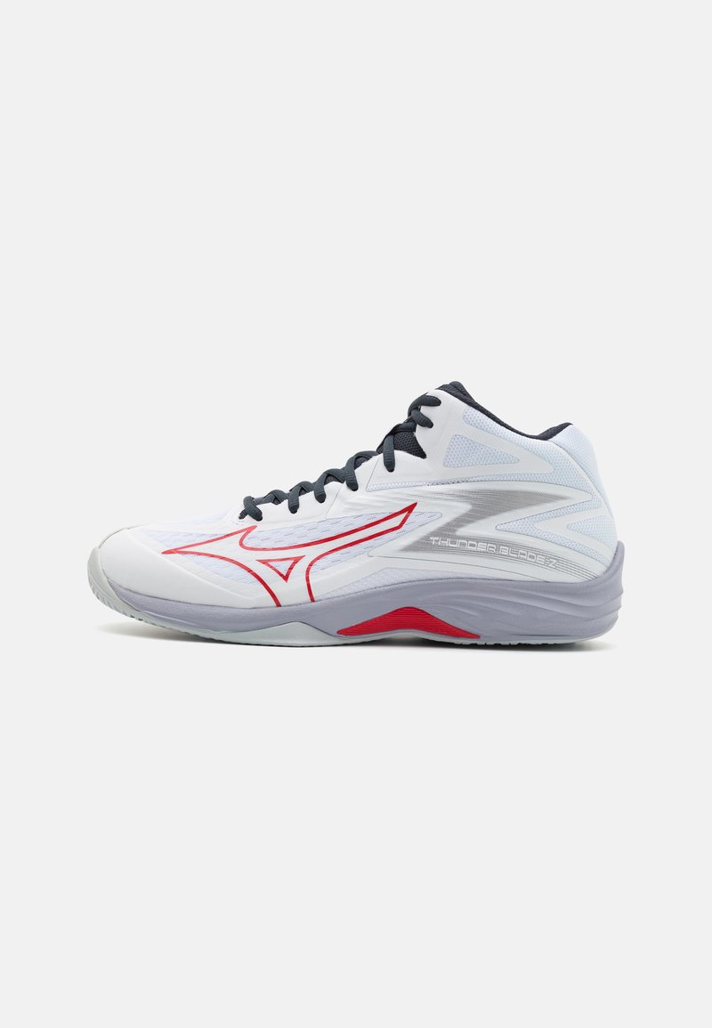 Mizuno THUNDER BLADE Z - Topánky na volejbal - white/salsa/black