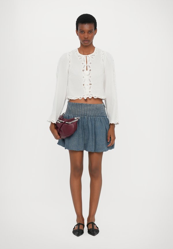 OLI BUBBLE SKIRT - Denim skirt2