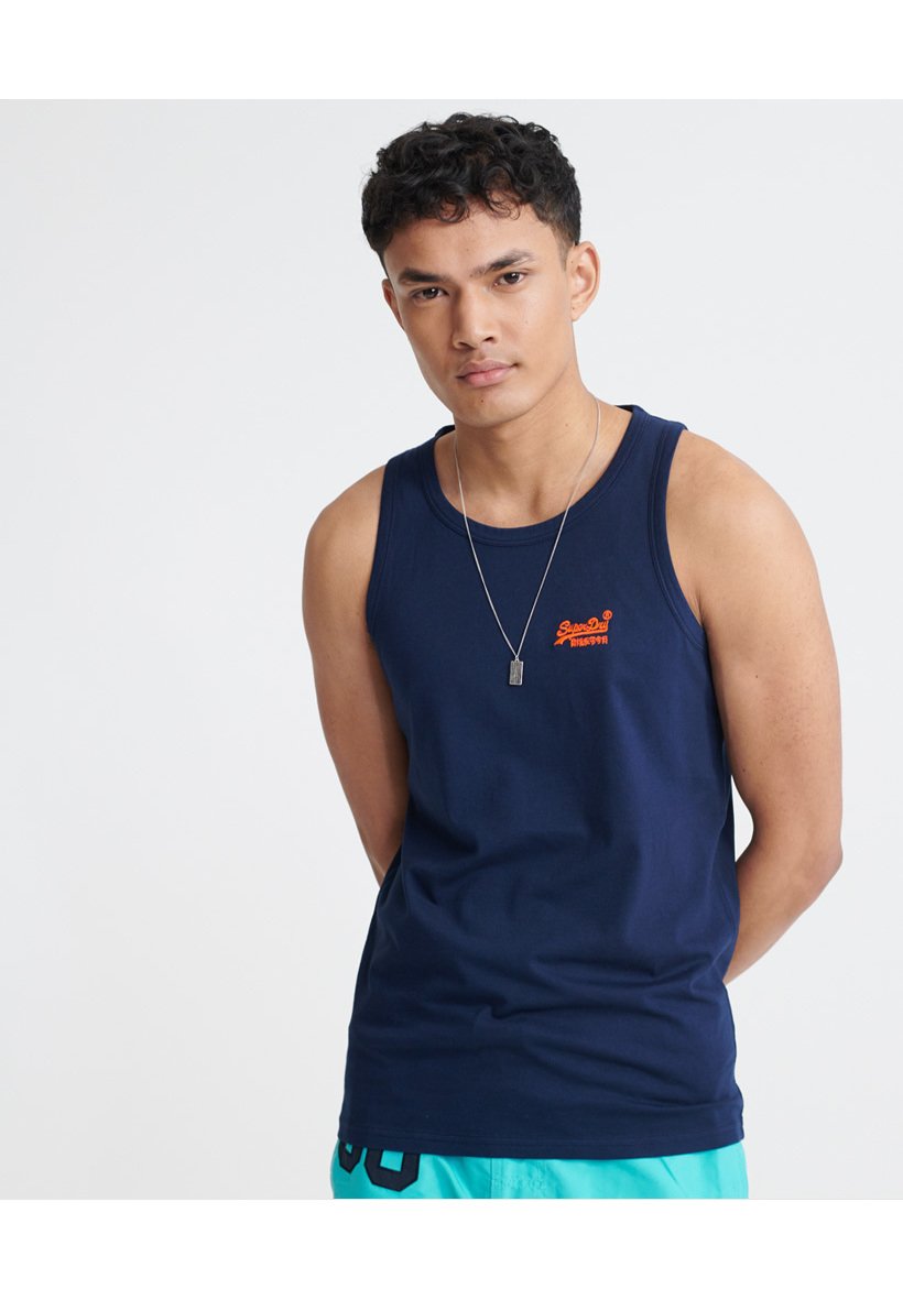 Superdry LITE VEST - - rich navy/azul marino -