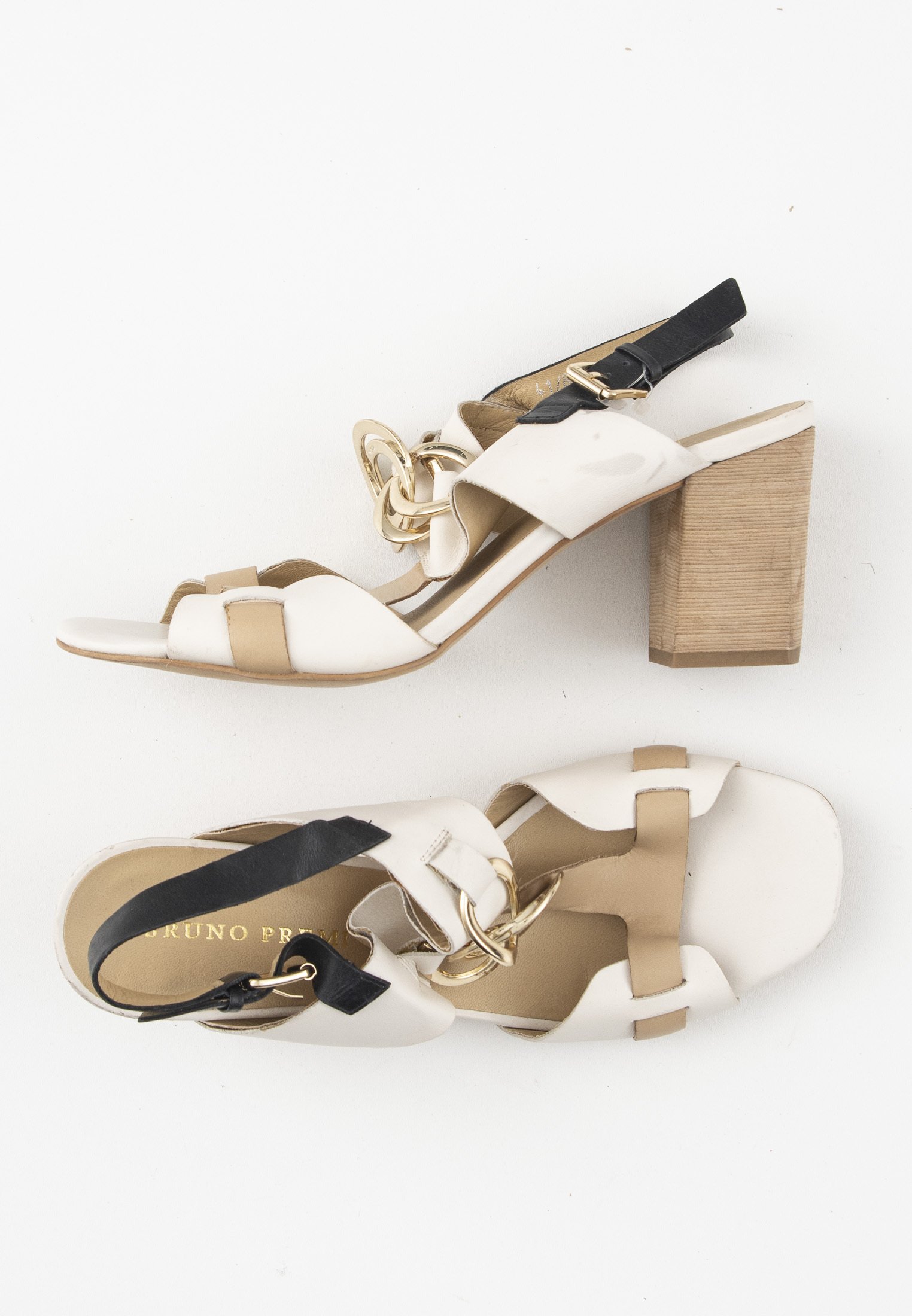 Bruno Premi Sandalen met hoge hak - beige - (Pre-owned) - Zalando.be