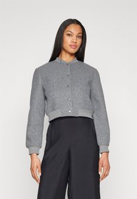 Vero Moda - VMCHLOE  SHORT BOMBER JACKET  - Bomber bunda -  grey Miniatura obrázku 1