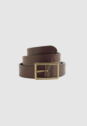 RECTANGLE - Cintura - leather brown