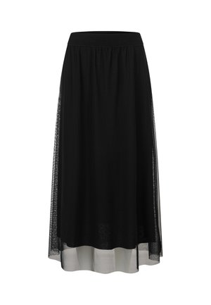 Cloud 5ive, MESH SKIRT - Jupe longue - black